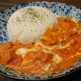 簡単！フライパンで作るむね肉のバターチキンカレー